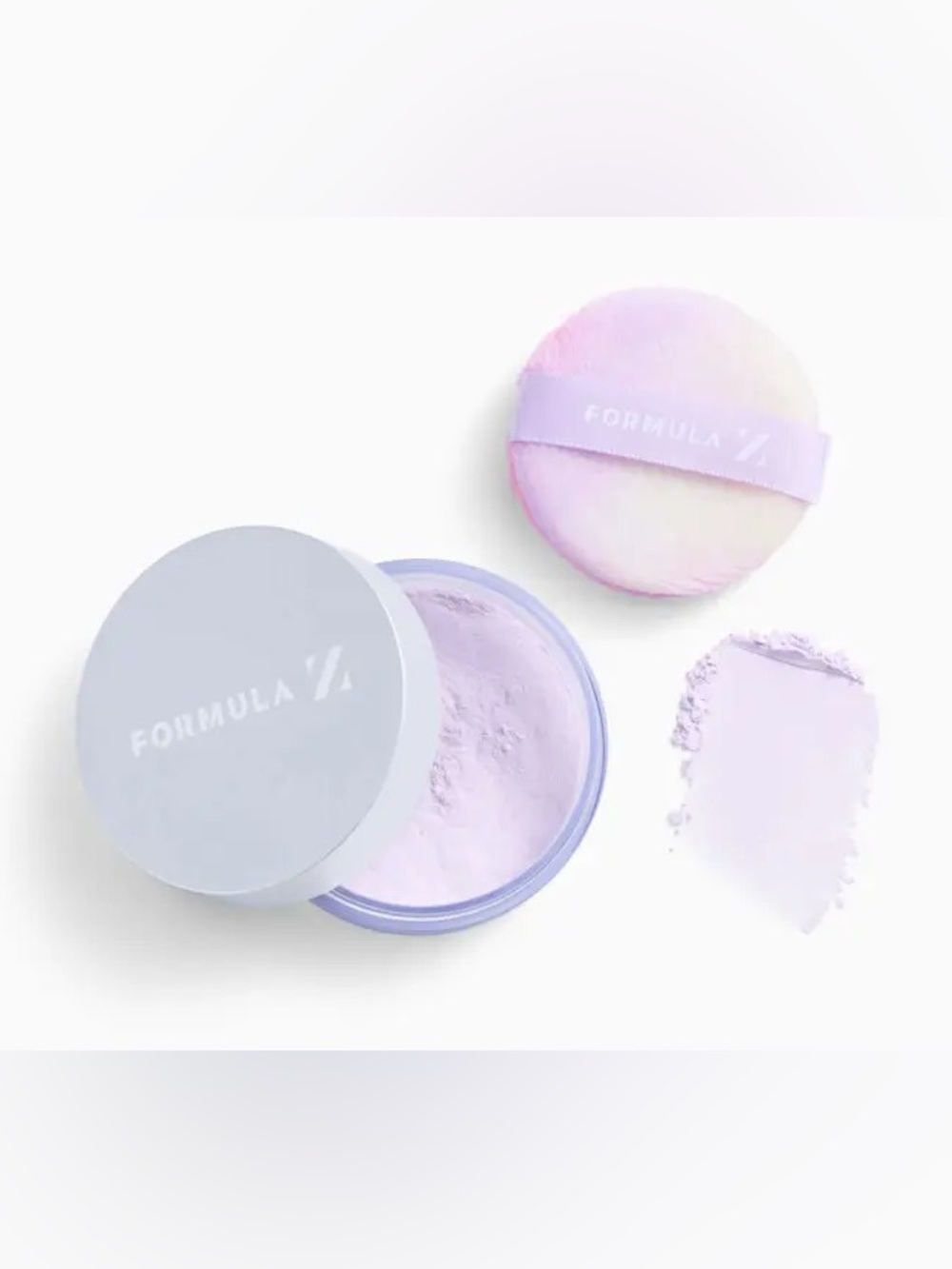 New FORMULA Z Cyber Blur Soft Focus Setting Powder Lavendar